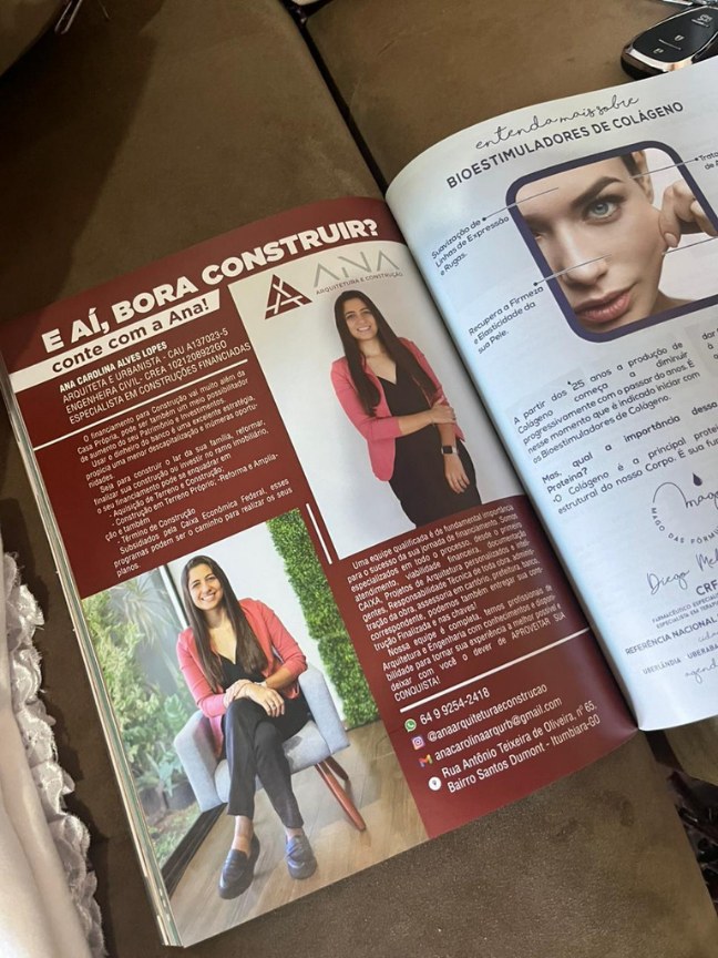 Anúncio de revista produzido pela M² BLACK
